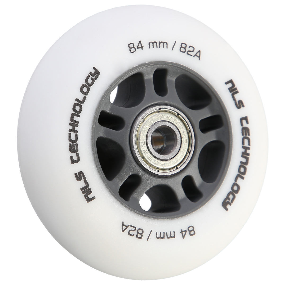 PU 84x24 82A + ABEC 9 BÍLÁ MATNÁ KOLEČKA 4KS NILS EXTREME