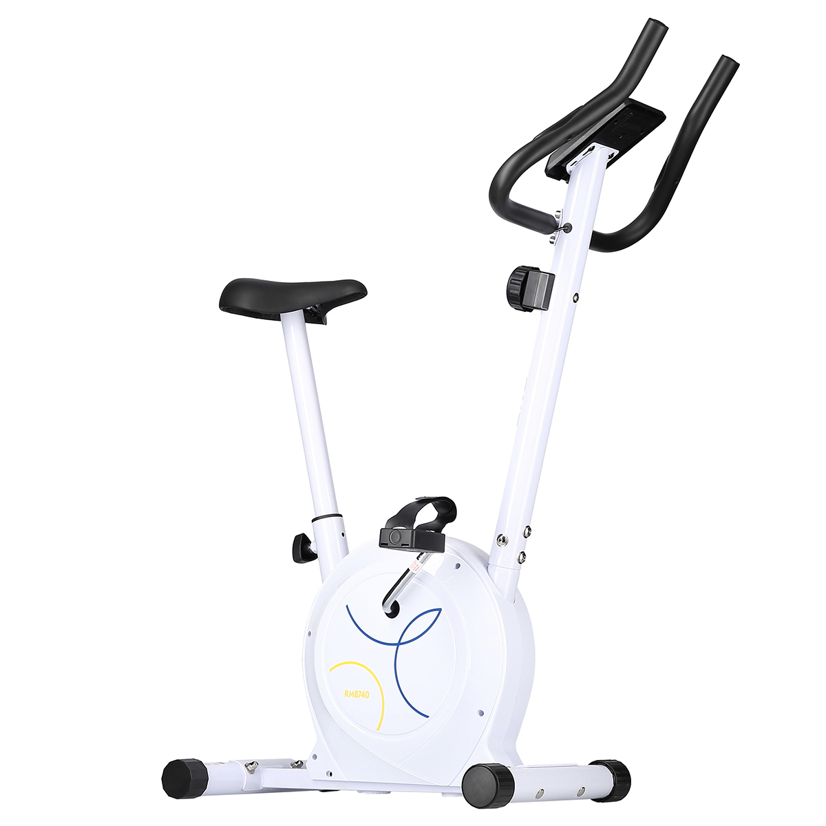 RM8740 BÍLÝ MAGNETICKÝ ROTOPED ONE FITNESS