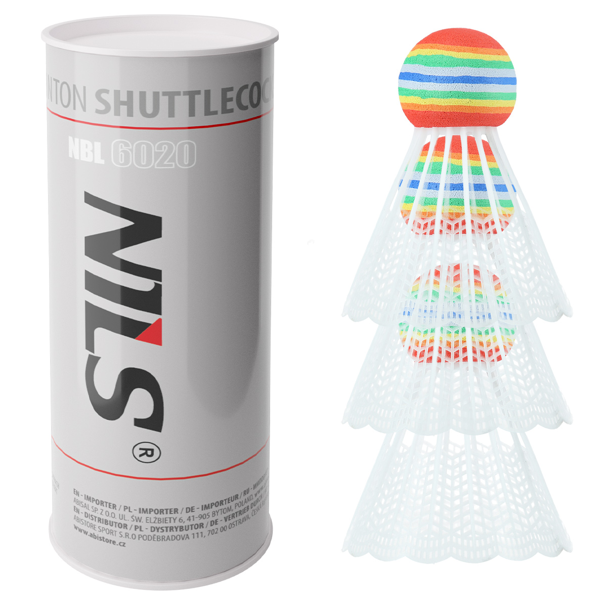 NBL6020 BADMINTONOVÉ MÍČKY 3 KS NILS