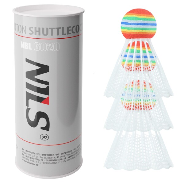 NBL6020 BADMINTONOVÉ MÍČKY 3 KS NILS
