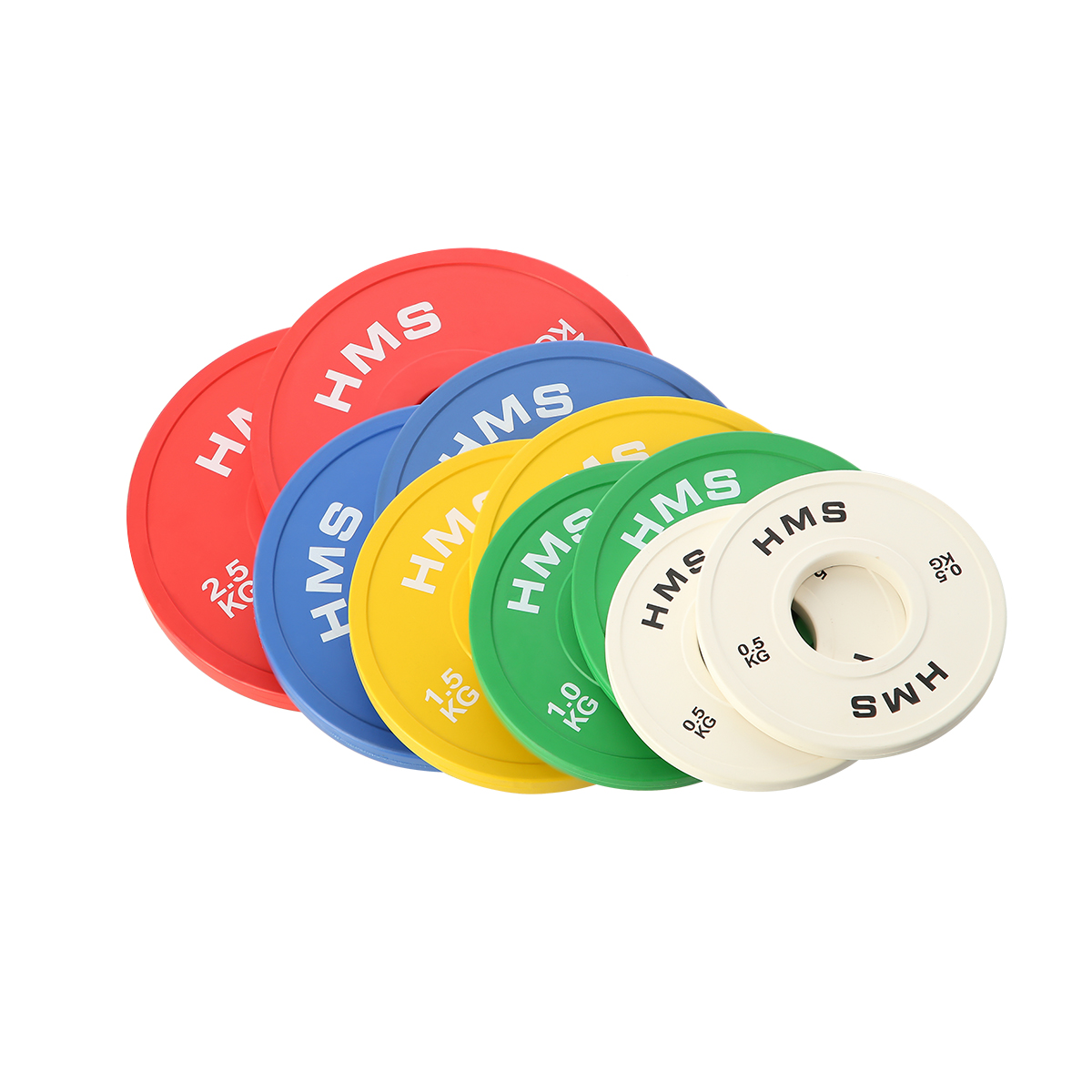 CBRS SET 01 SADA FRAKČNÍCH KOTOUČŮ HMS 0,5 - 2,5 KG