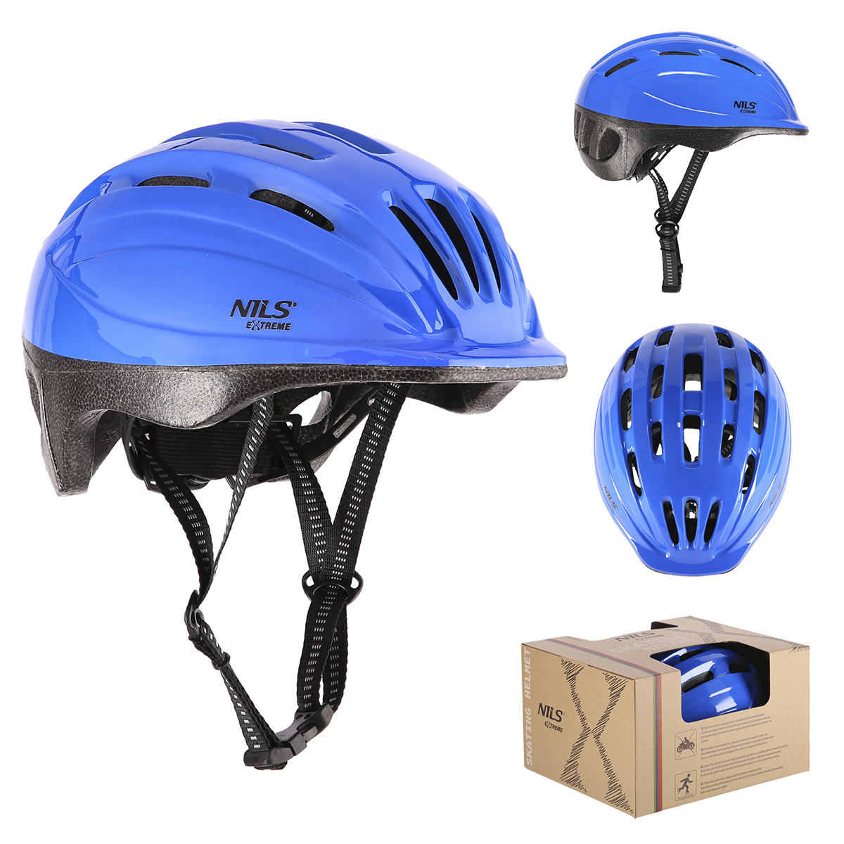MTV62J MODRÁ VEL.S(48-52 CM) HELMA NILS EXTREME