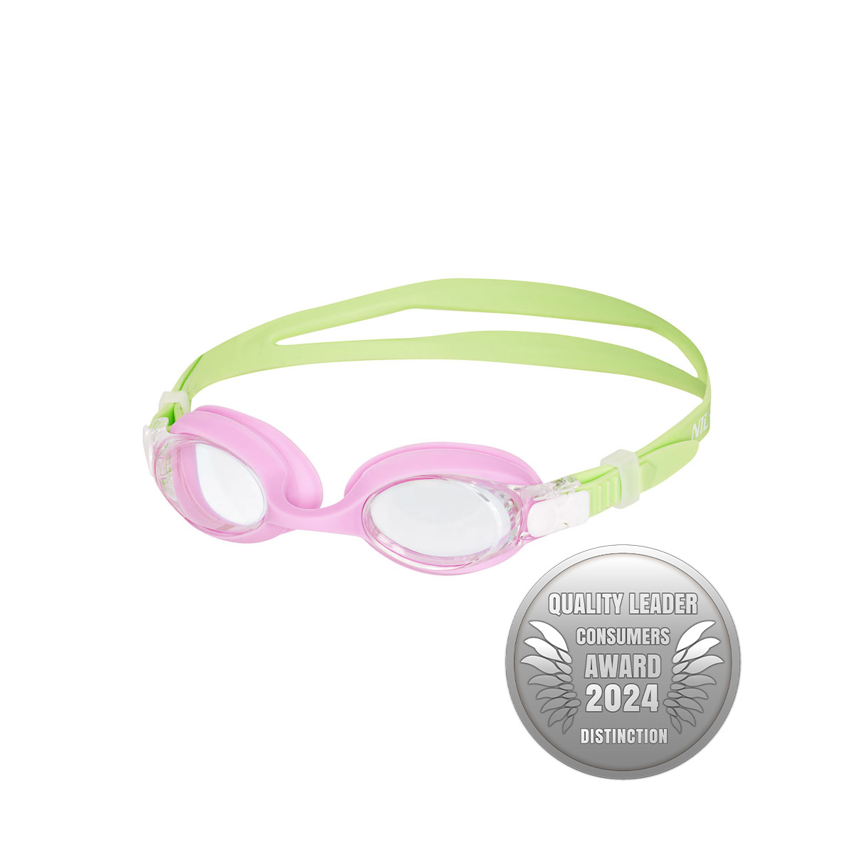 NQG700AF JUNIOR ZELENÉ/FIALOVÉ PLAVECKÉ BRÝLE NILS AQUA
