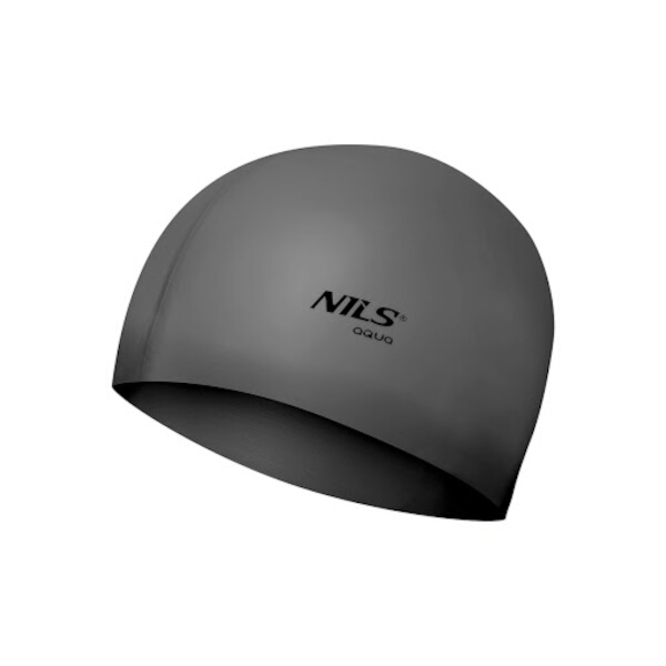 NQC SL02 TM.ŠEDÁ SILIKONOVÁ ČEPICE NILS AQUA