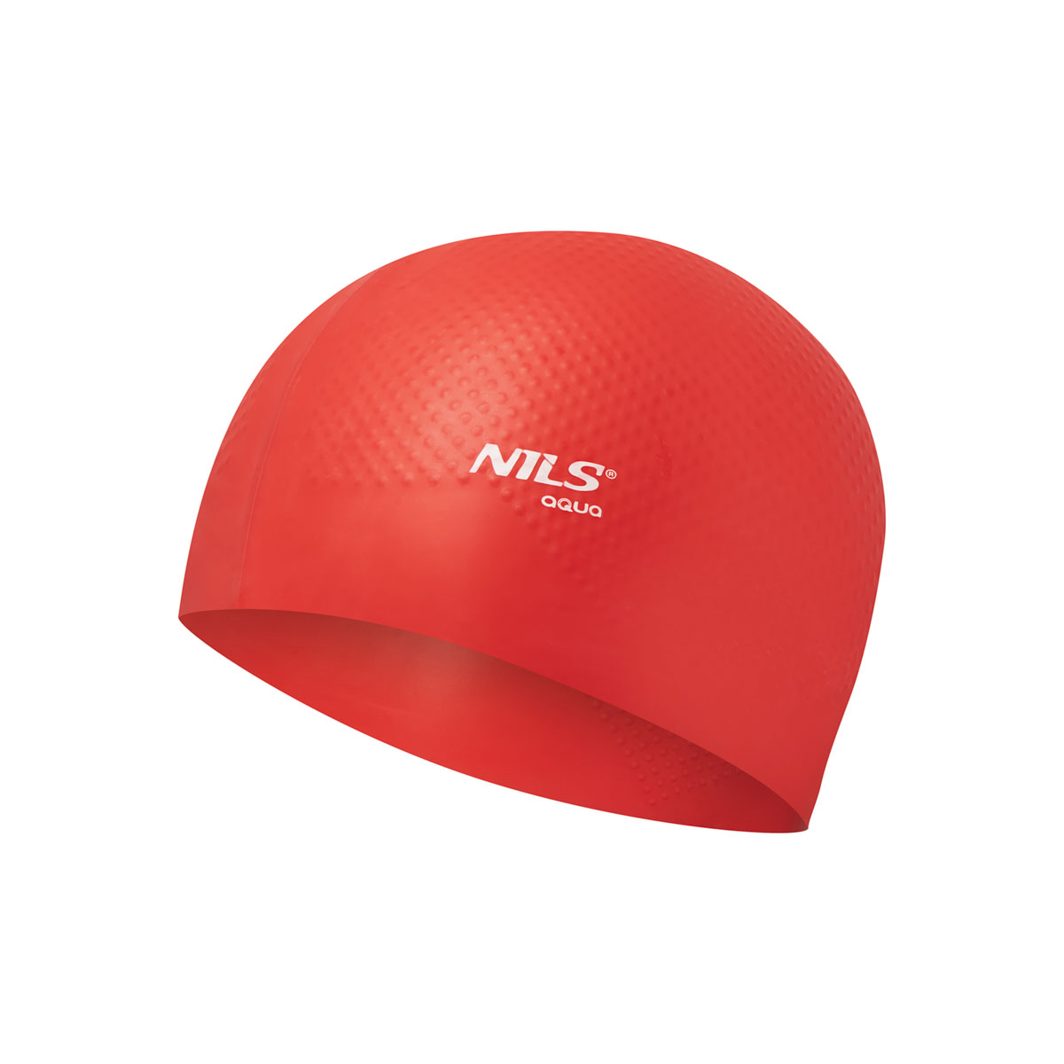 NQC DOTS ČERVENÁ SILIKONOVÁ ČEPICE NILS AQUA