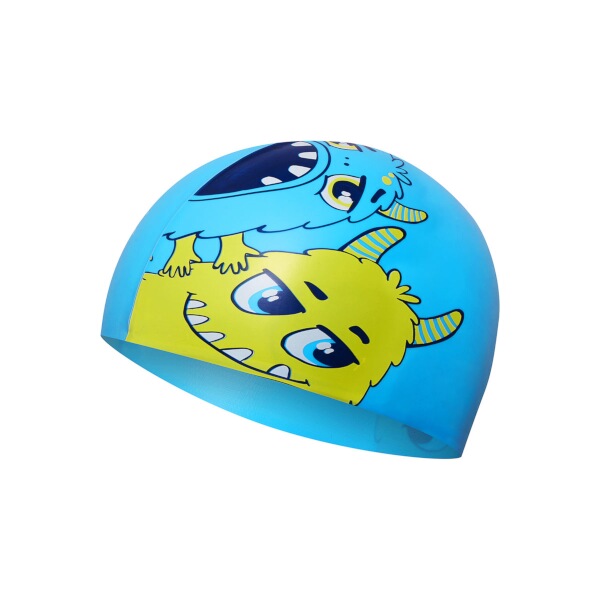 NQC MONSTER DĚTSKÁ SILIKONOVÁ ČEPICE NILS AQUA