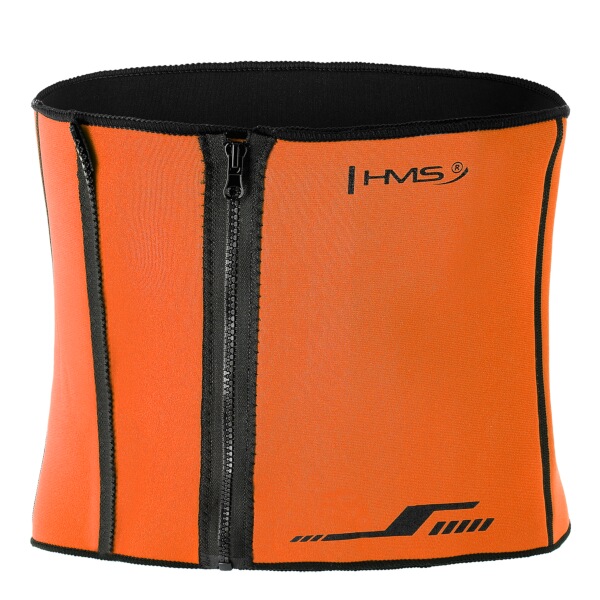 BR209 ORANŽOVÝ ZEŠTÍHLUJÍCÍ BEDERNÍ PÁS HMS