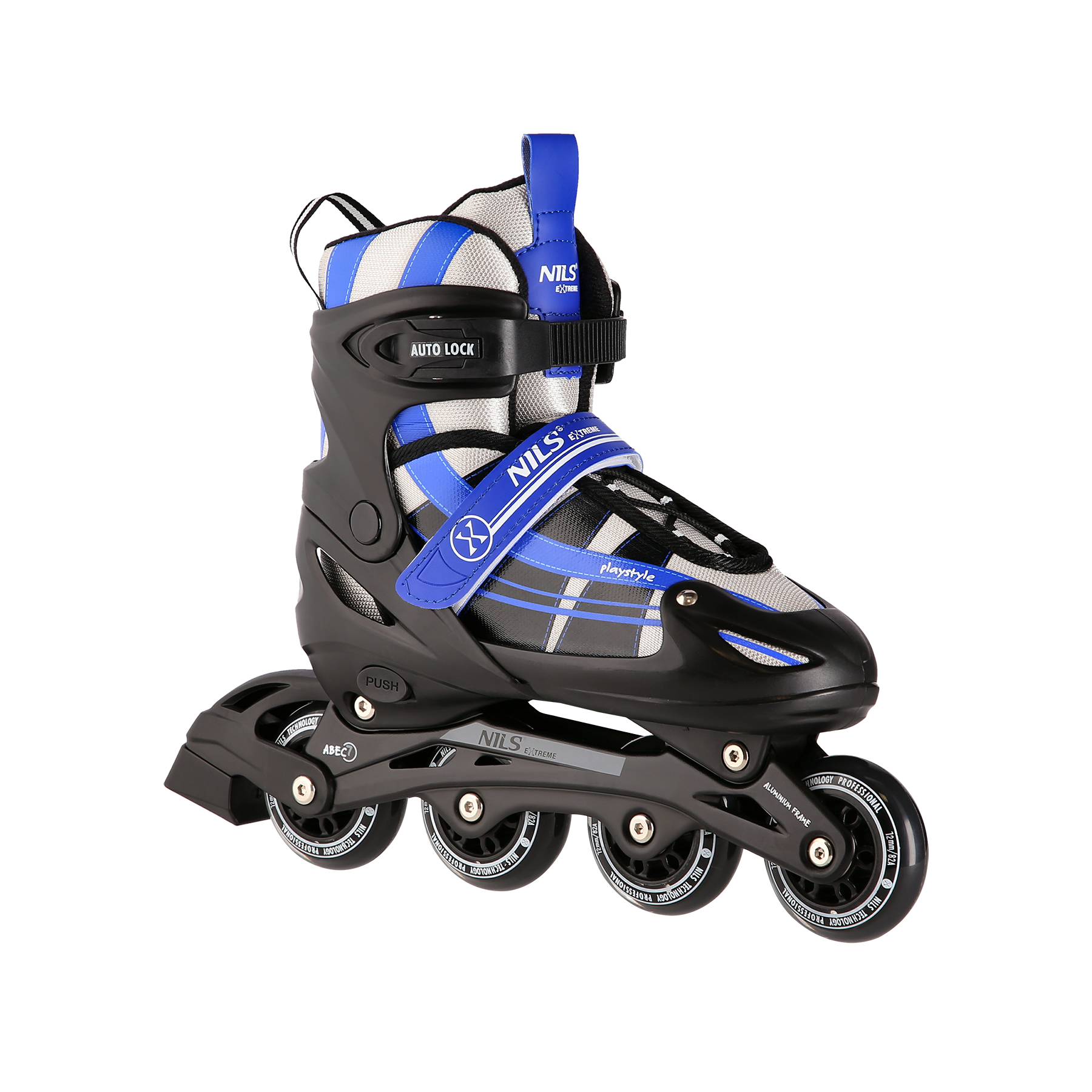 NH18366A ČERNO-MODRÉ VEL.M(35-38) BRUSLE 2V1 NILS EXTREME