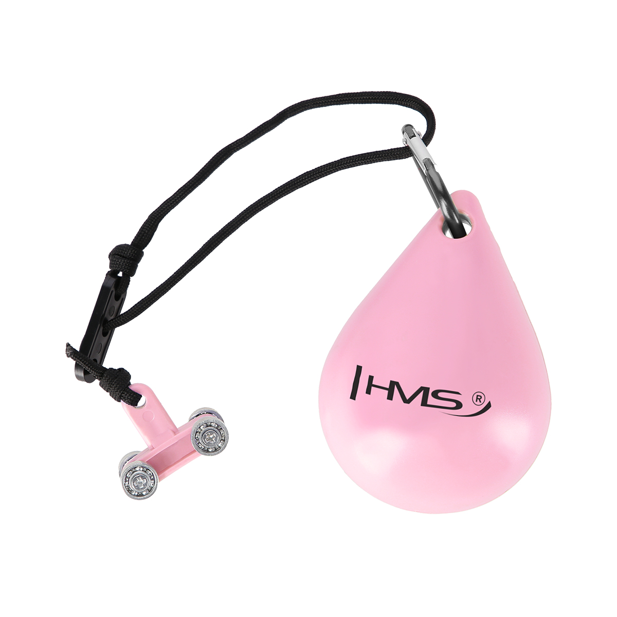 HHW11 PLUS SIZE RŮŽOVÁ MASÁŽNÍ HULA HOOP OBRUČ SE ZÁVAŽÍM HMS