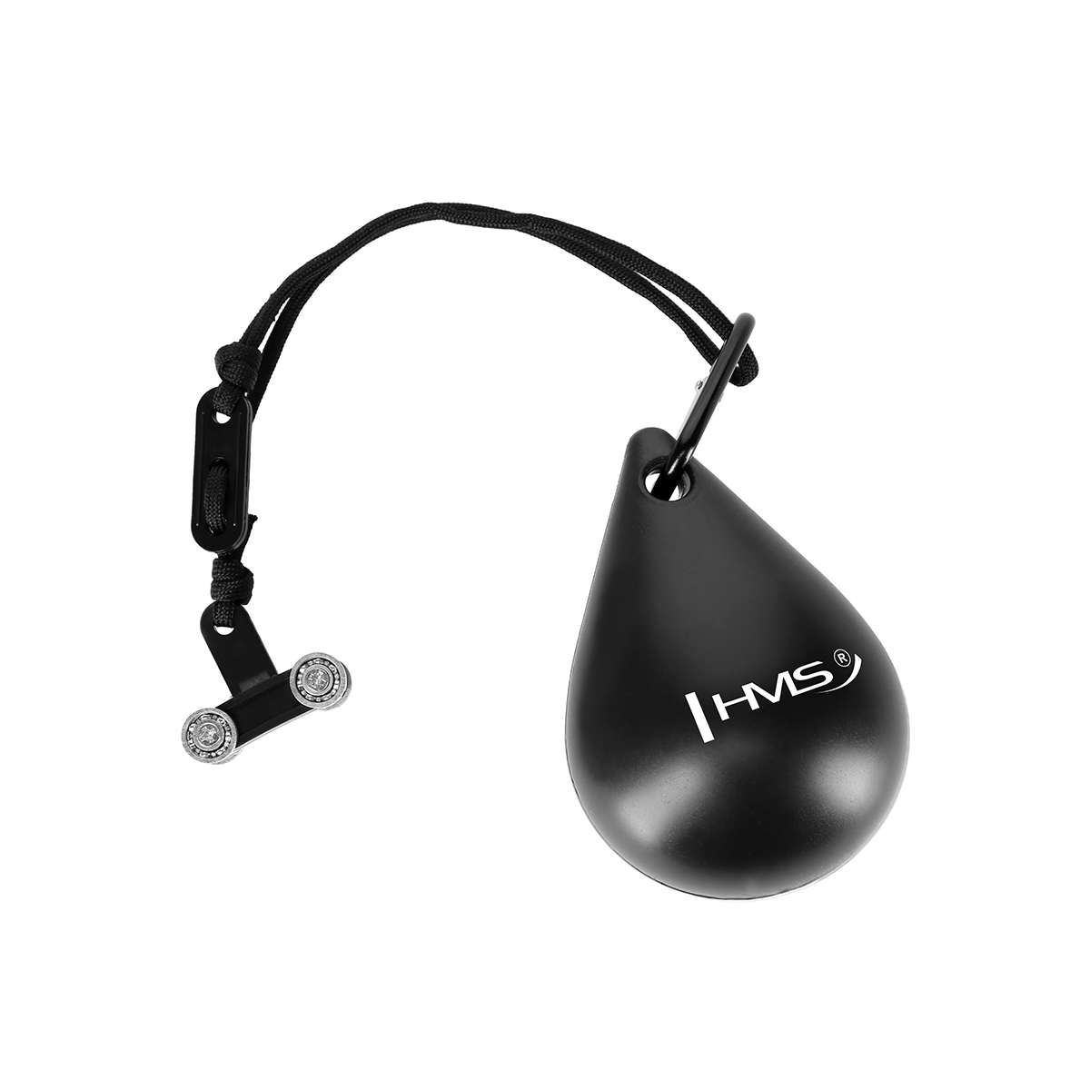 HHW11 PLUS SIZE ČERNÁ MASÁŽNÍ HULA HOOP OBRUČ SE ZÁVAŽÍM HMS