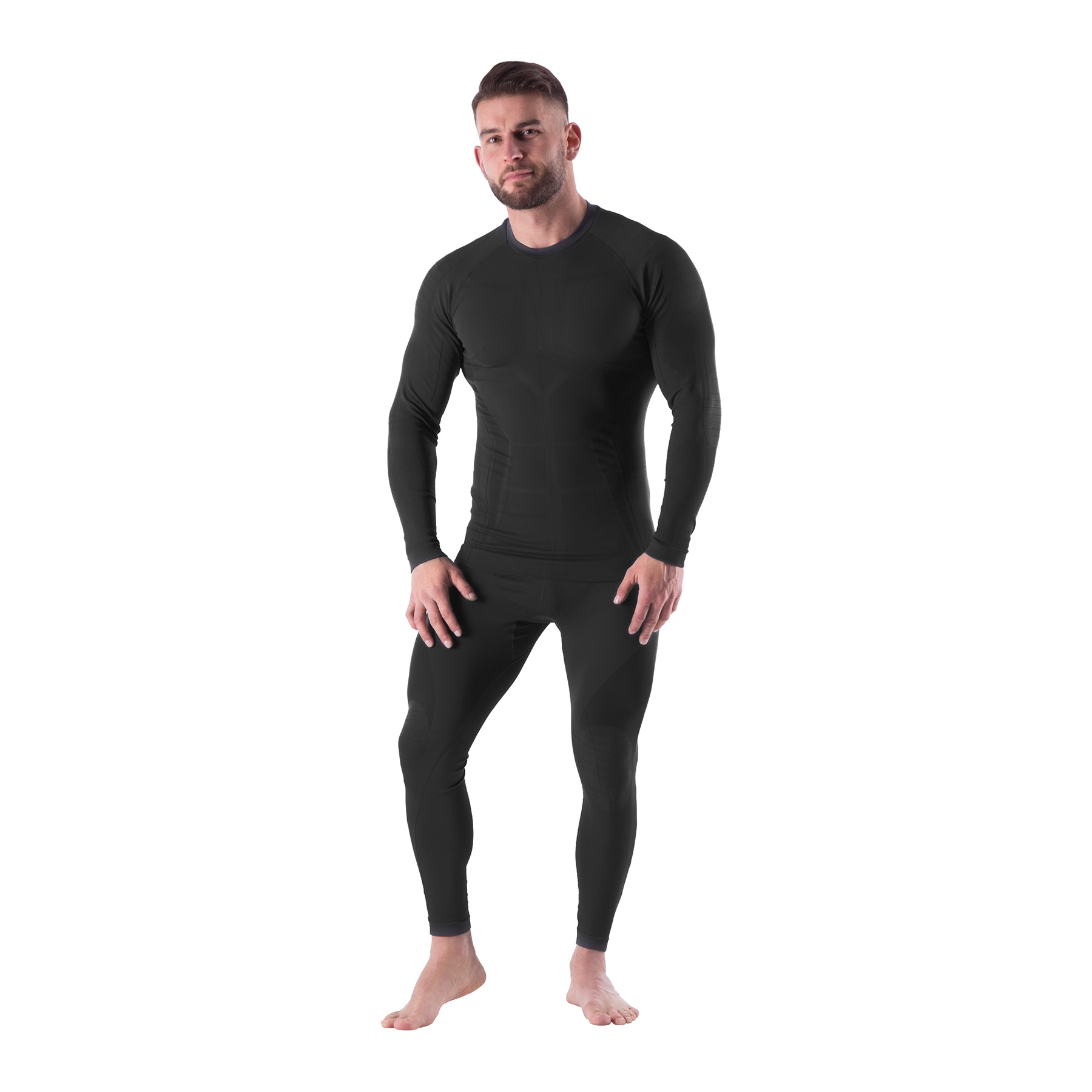 BTS0060 VEL.2XL/3XL ČERNÉ RAGNAR PÁNSKÉ TERMO SPODKY NILS