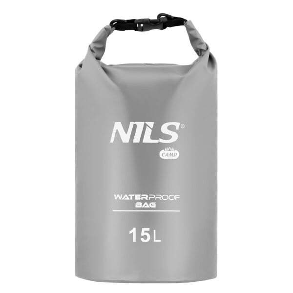 NC1703 15L ŠEDÝ NEPROMOKAVÝ VAK NILS CAMP