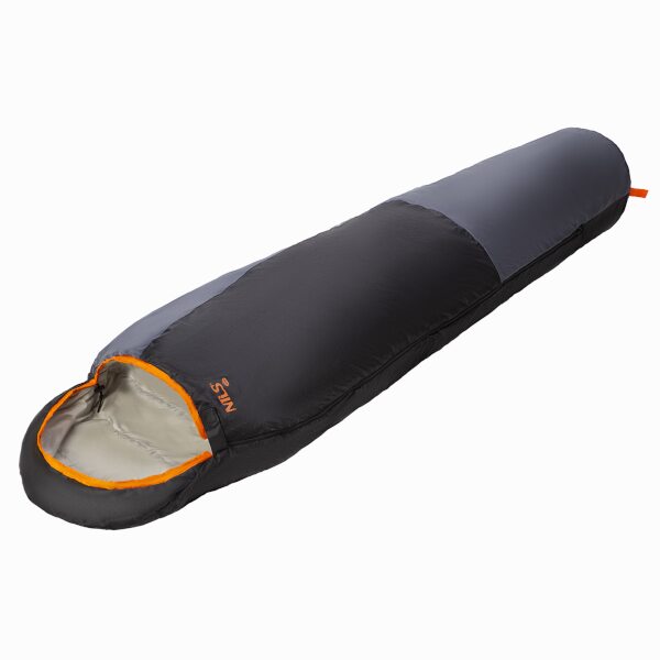 NC1705 ČERNÝ/ORANŽOVÝ ULTRALIGHT SPACÍ PYTEL NILS CAMP