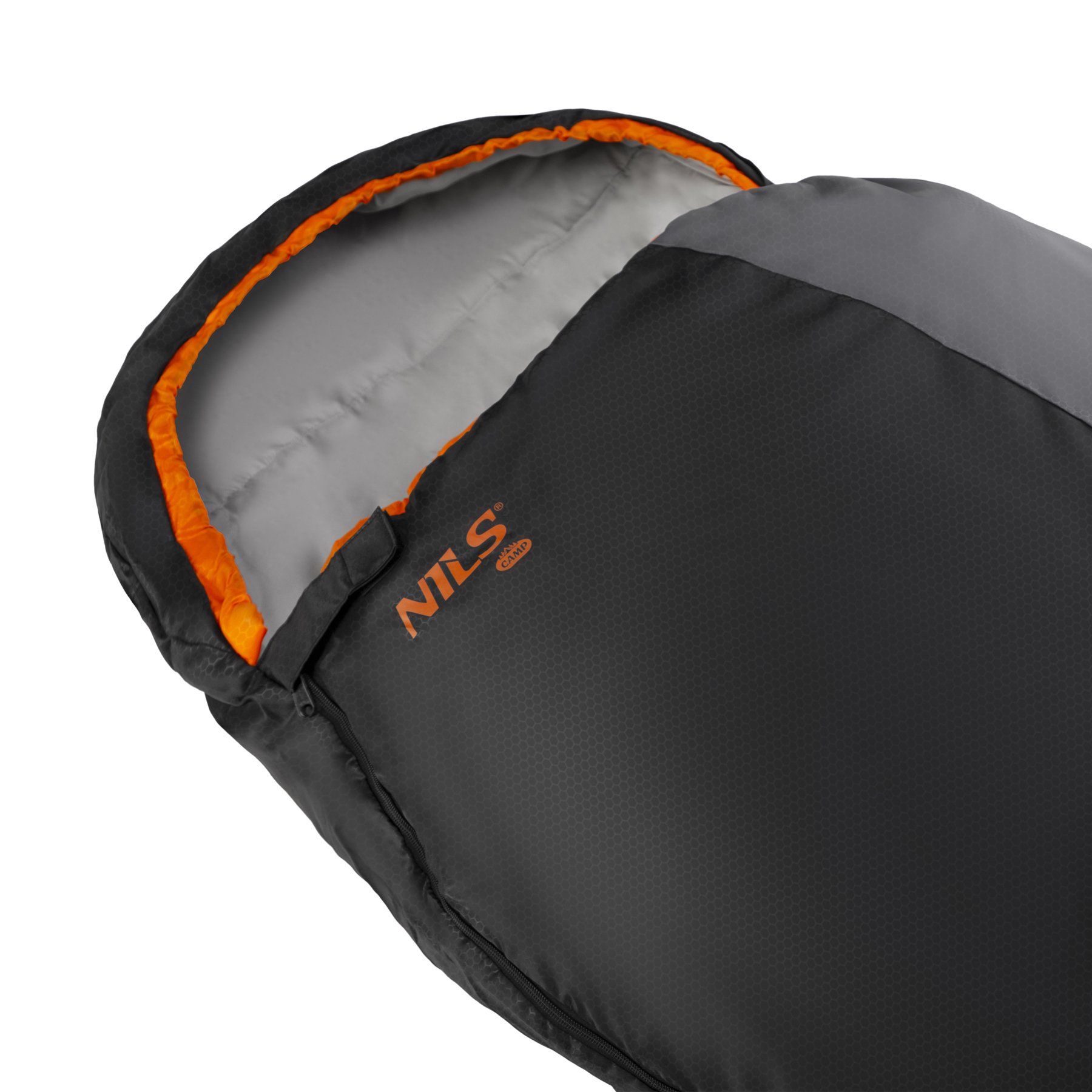 NC1705 ČERNÝ/ORANŽOVÝ ULTRALIGHT SPACÍ PYTEL NILS CAMP