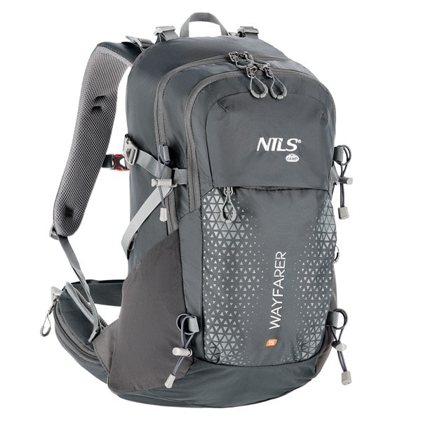 NC1925 WAYFARER ŠEDÝ TURISTICKÝ BATOH 35L NILS CAMP