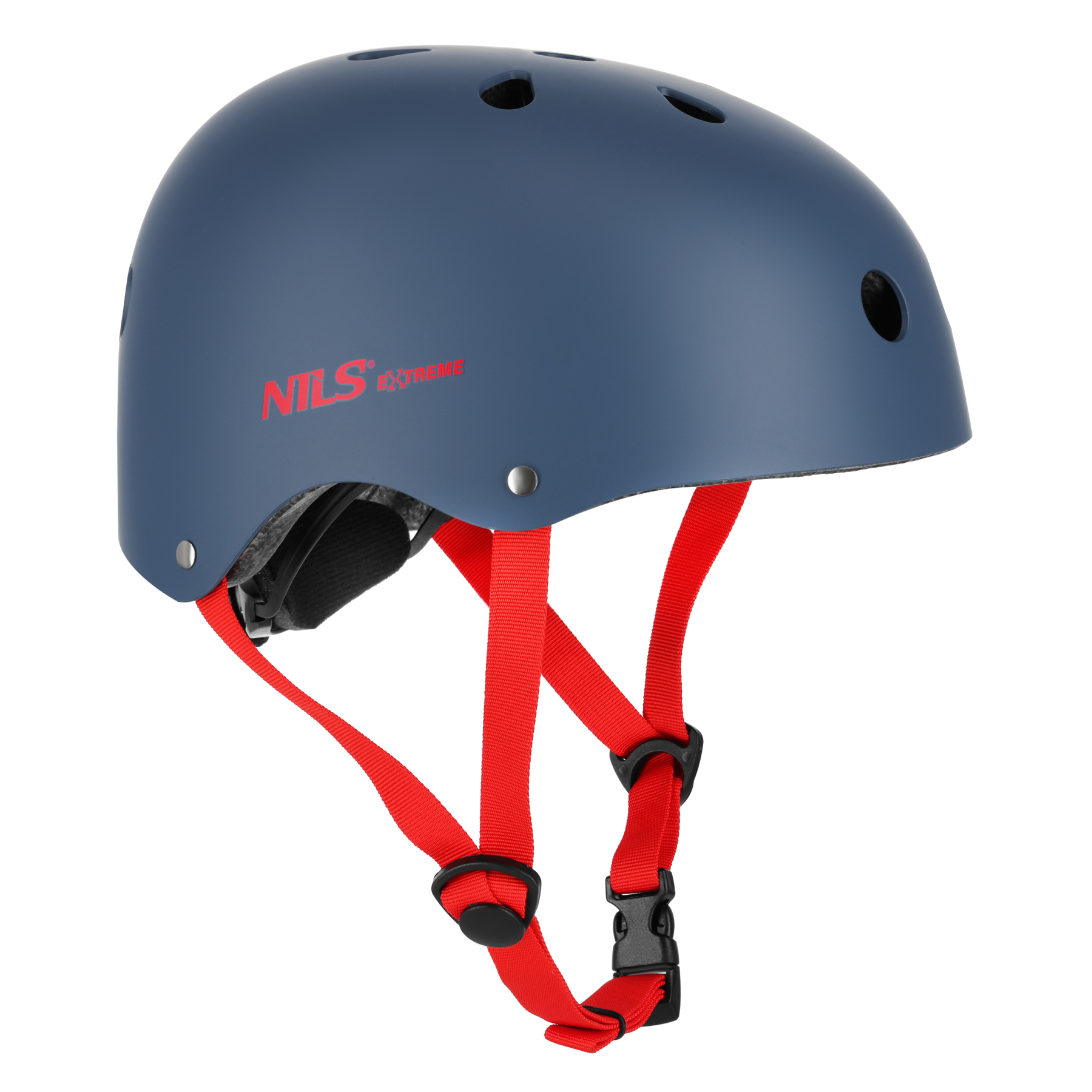 MTW001-1 ŠEDO-ČERVENÁ VEL.XS(48-52CM) HELMA NILS EXTREME