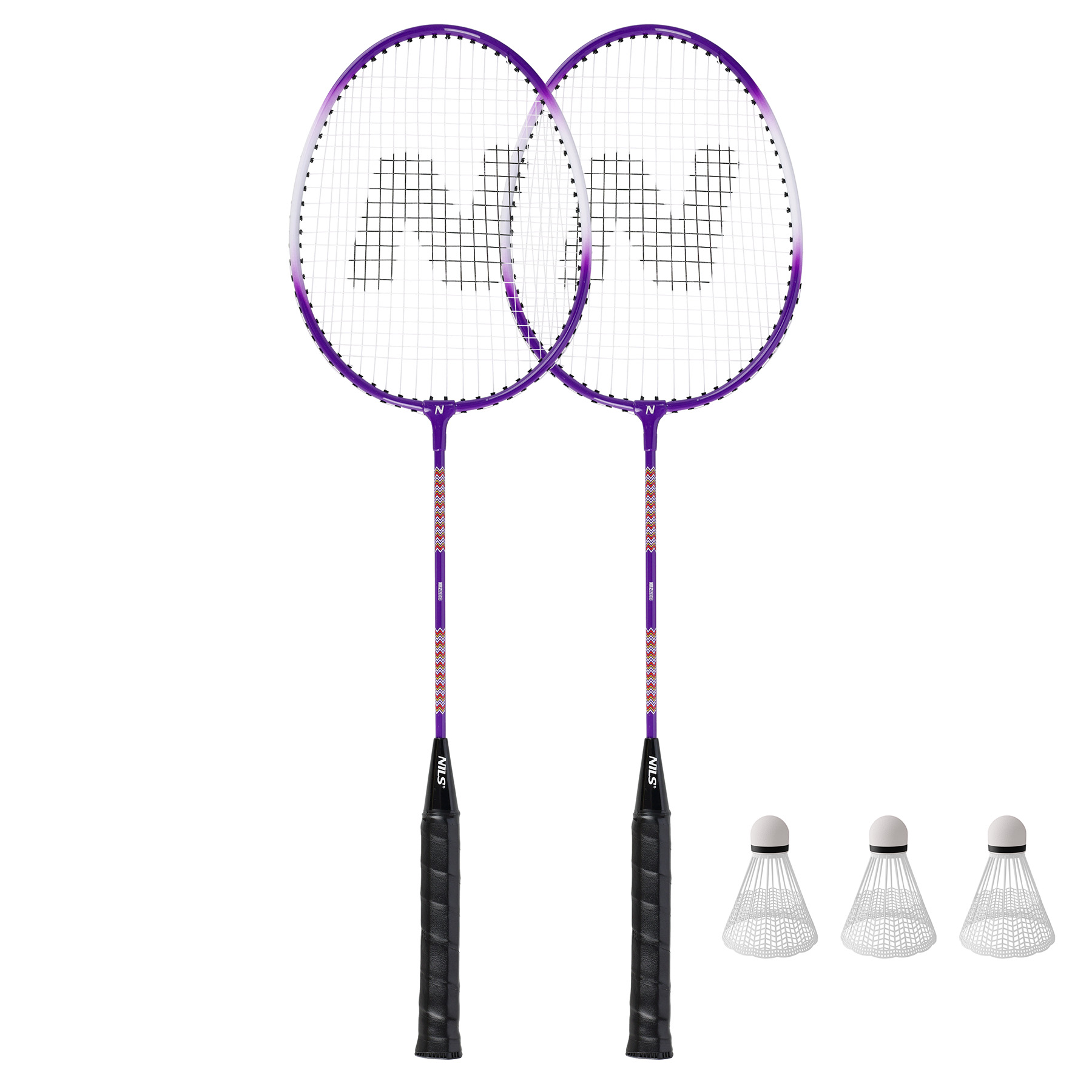 NRZ2053 SADA 2 BADMINTONOVÝCH RAKET NILS