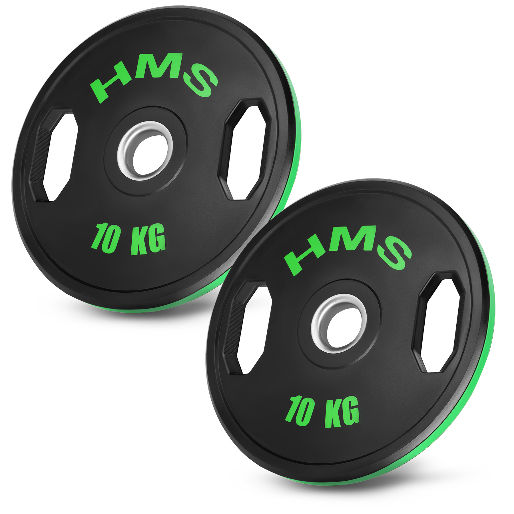 TOG10 SADA POGUMOVANÝCH OLYMPIJSKÝCH KOTOUČŮ 2 x 10 KG HMS