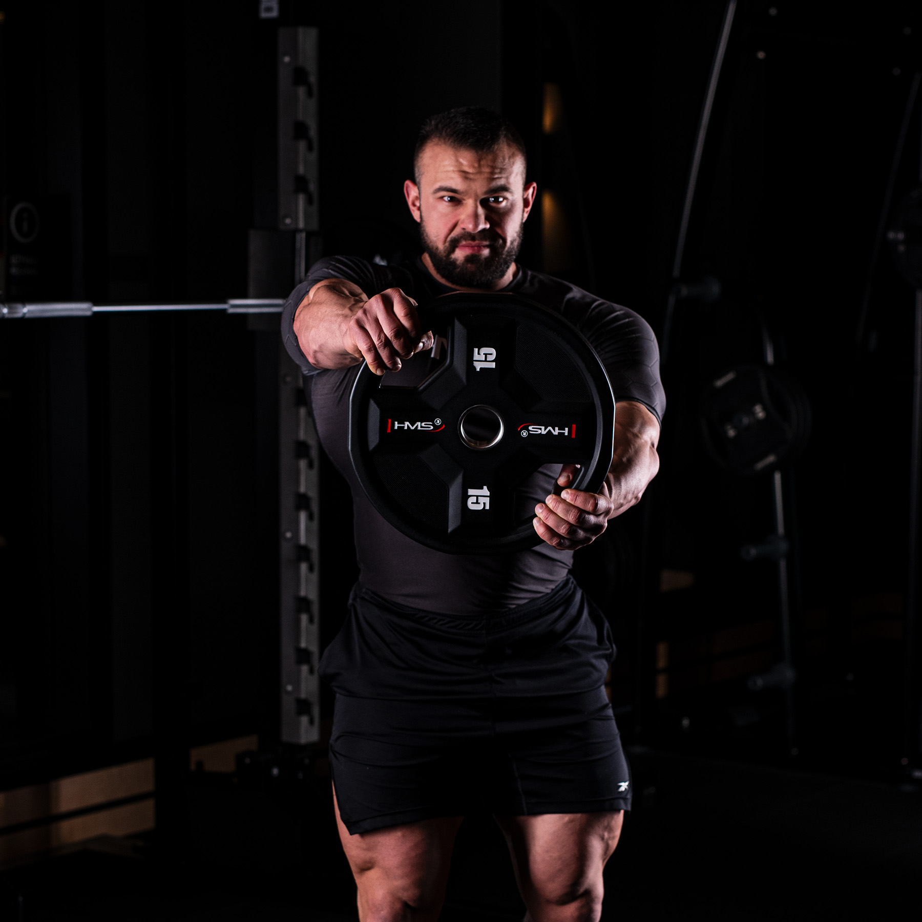 TPC15 OLYMPIJSKÝ POLYURETANOVÝ KOTOUČ 15 KG HMS