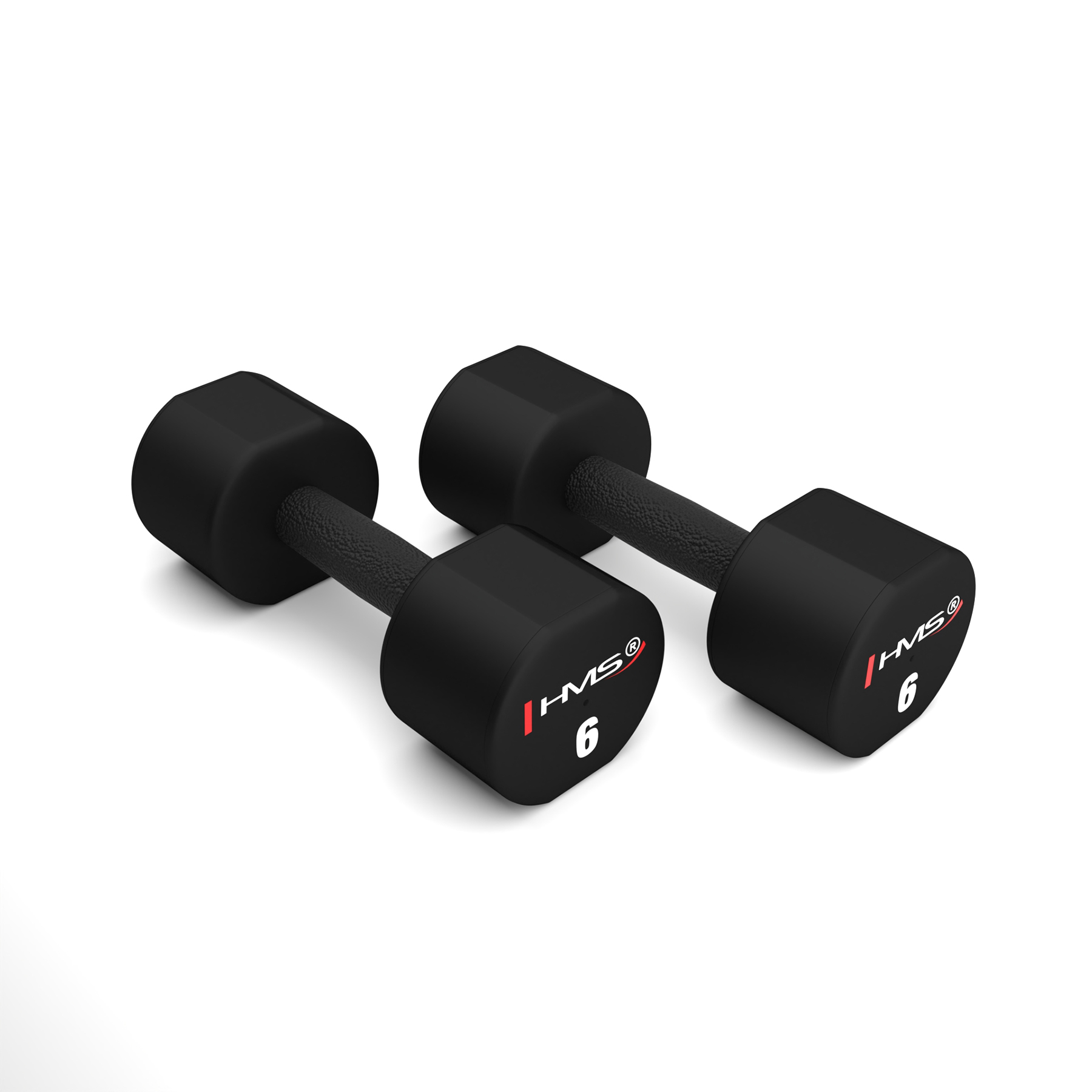 HPT06 2 x 6 KG POLYURETANOVÉ JEDNORUČNÍ ČINKY HMS