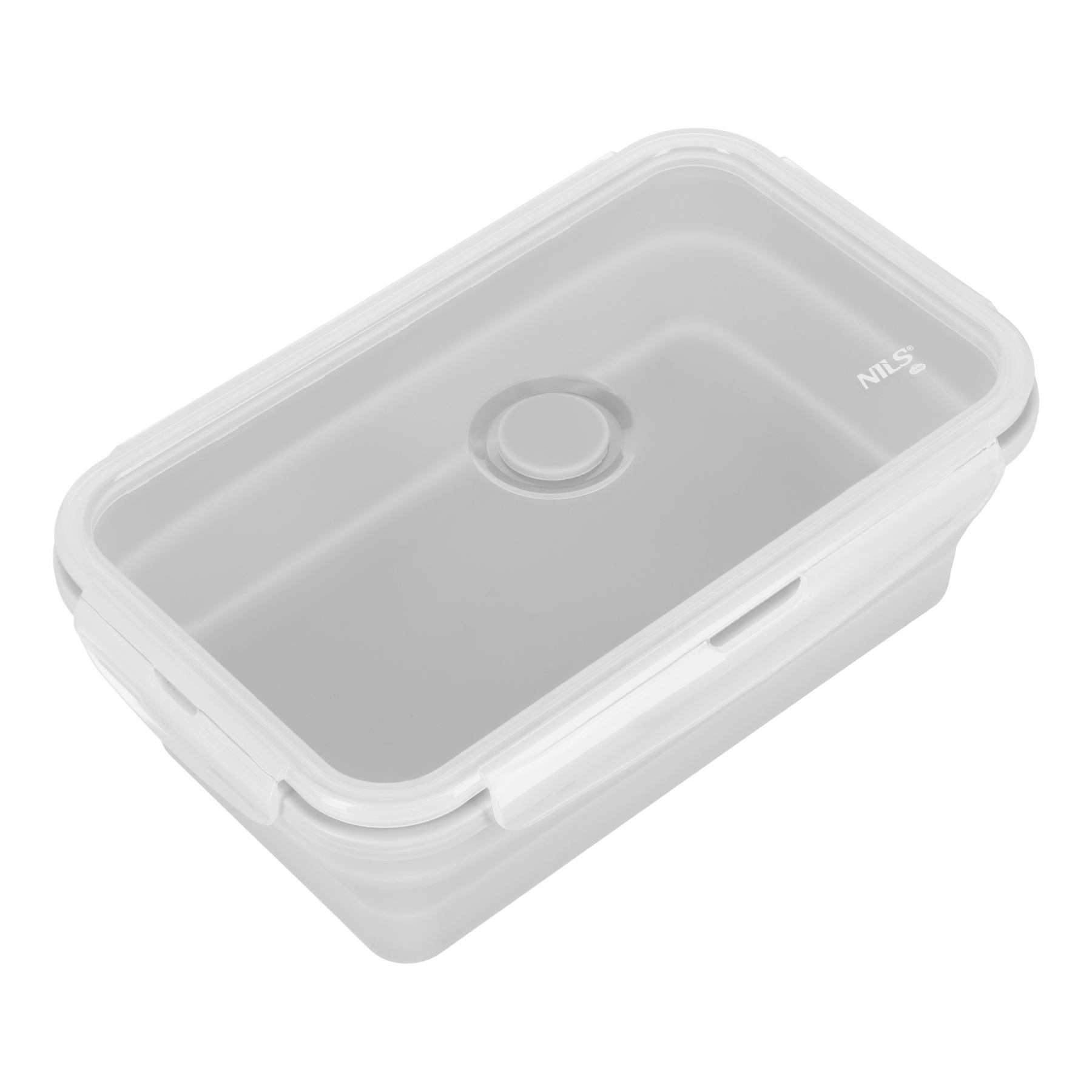 NC4105 ŠEDÝ SKLÁDACÍ SVAČINOVÝ BOX 1200ML NILS CAMP