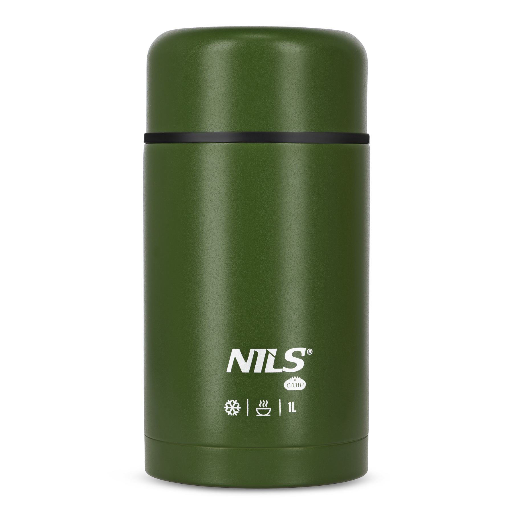 NC3802 ZELENÁ TERMOSKA NA JÍDLO 1000ML NILS CAMP