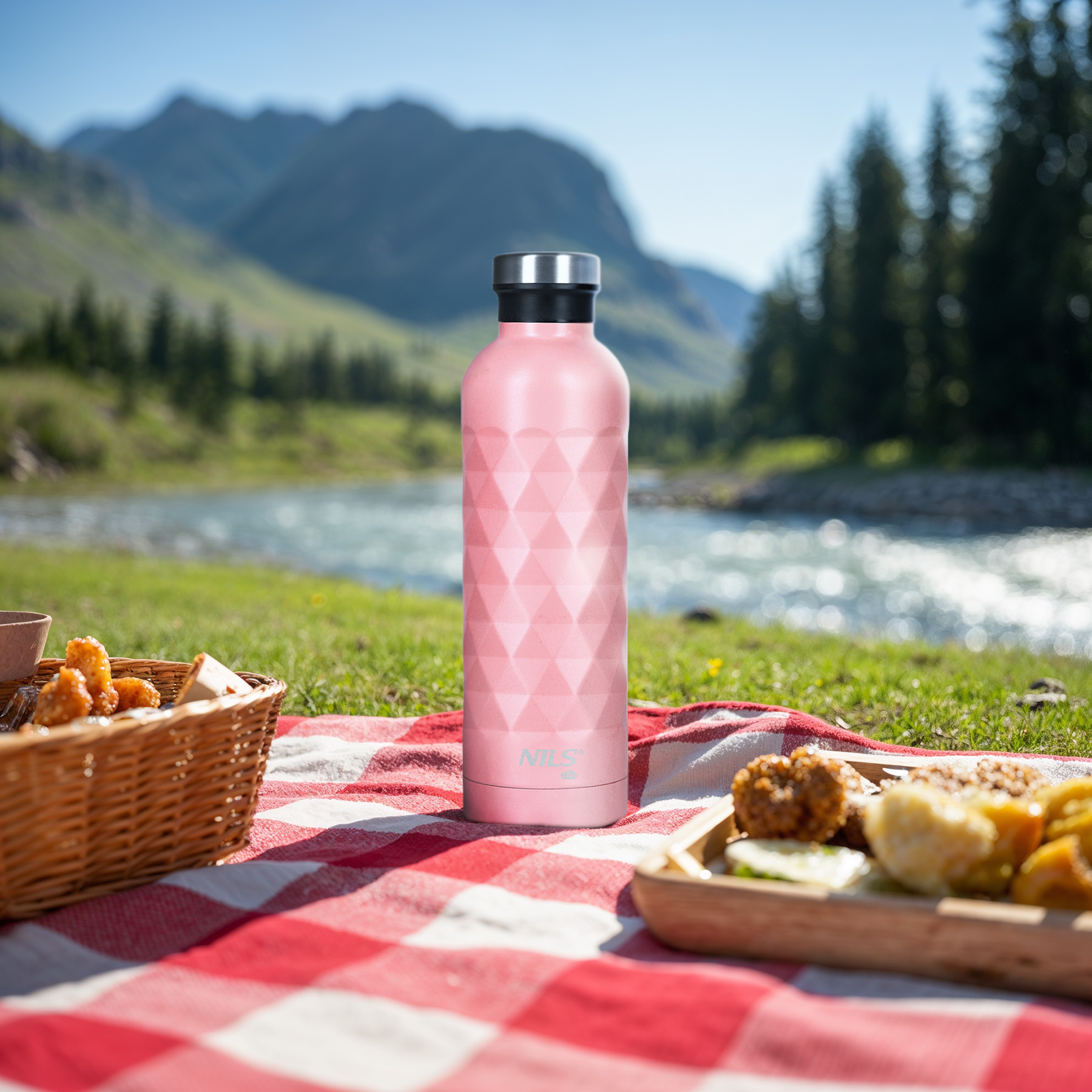 NC3805 RŮŽOVÁ TERMOLÁHEV 750ML NILS CAMP