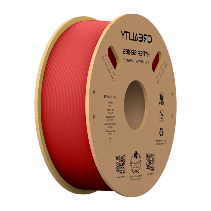 Creality Hyper PLA filament 1,75 mm 1 kg červená Červená