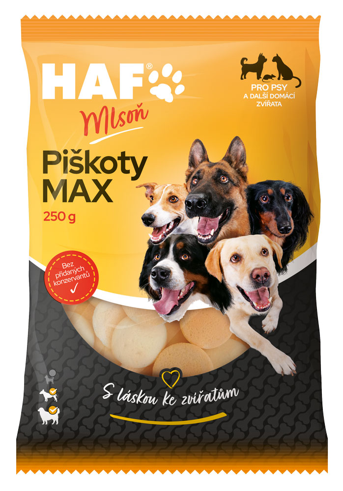 HAF Piškoty MAX 250g