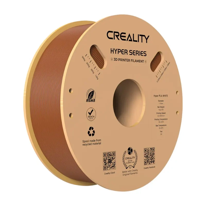 Creality Hyper PLA filament 1,75 mm 1 kg hnědá Hnědá
