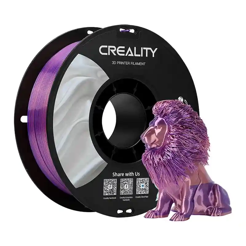 Levně CR-Silk PLA filament Creality (růžovo-fialový)