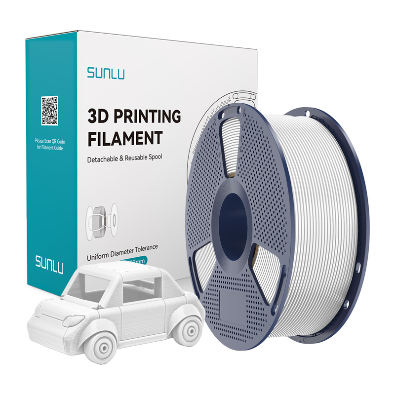 Levně Filament Sunlu PETG (bílý)