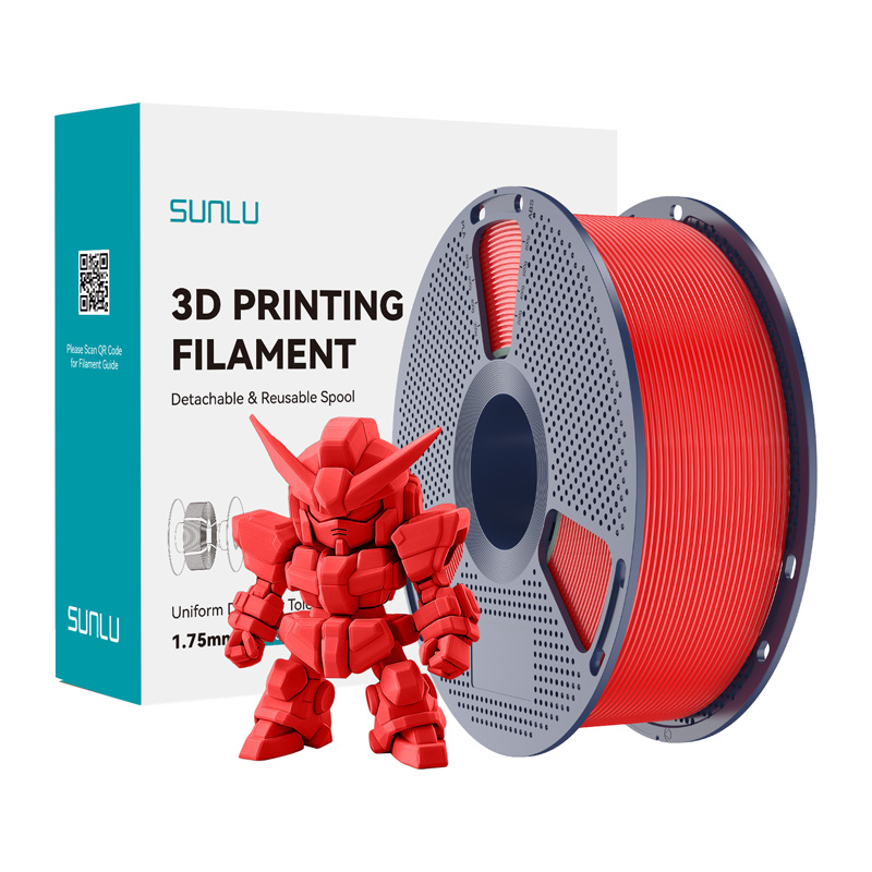 Filament Sunlu PLA+ 2.0 (červený)