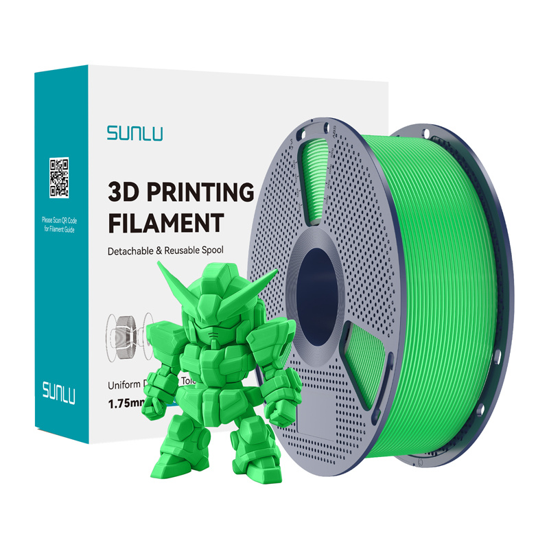 Filament Sunlu PLA+ 2.0 (zelený)
