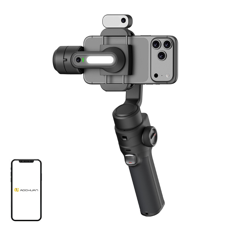 Levně Stabilizátor AOCHUAN S3 s AI senzorem (černý)