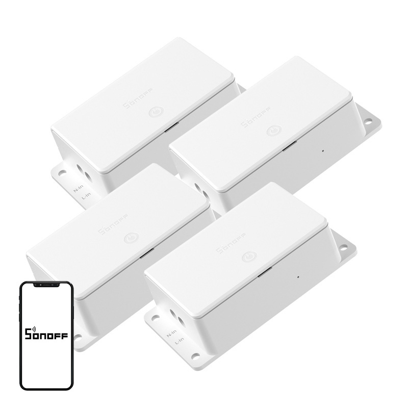 Levně SONOFF Basic R5 Gen5 Wi-Fi Matter 10A vypínač, balení po 4 kusech