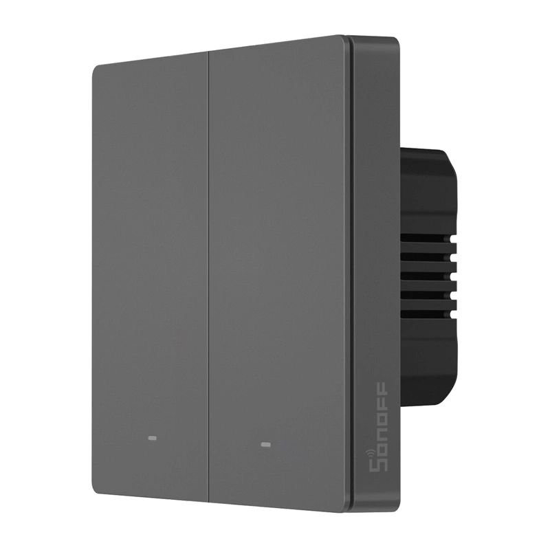 Inteligentní scénický nástěnný vypínač WiFi Sonoff M5 2C (2-kanálový)