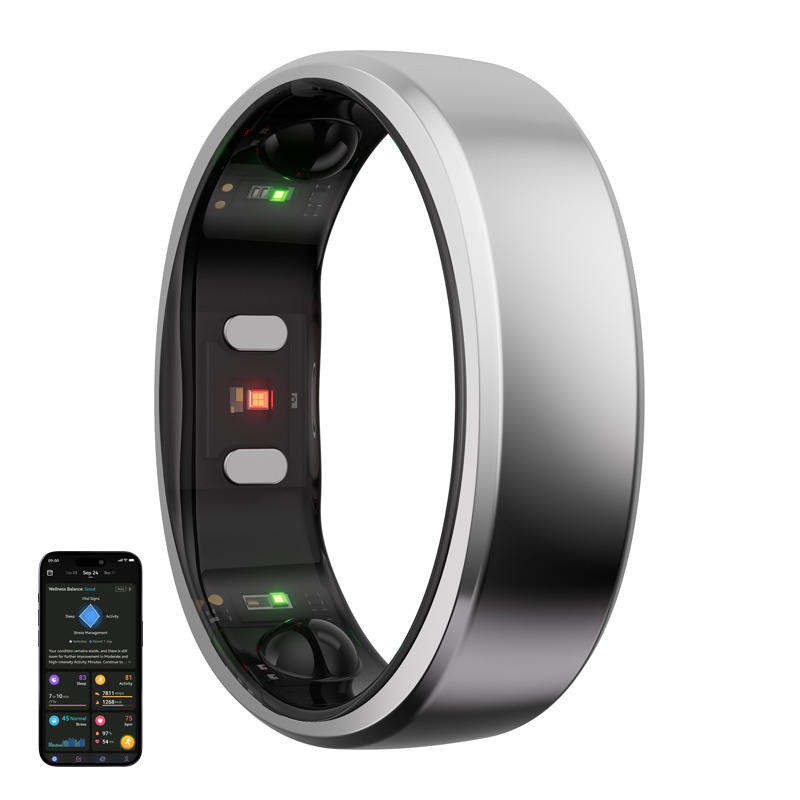 Smartring RingConn Gen 2 (velikost 13, stříbrná)