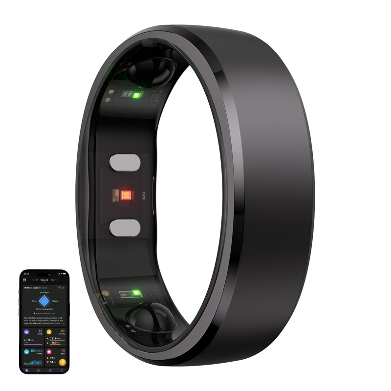 Smartring RingConn Gen 2 (velikost 6, černý)