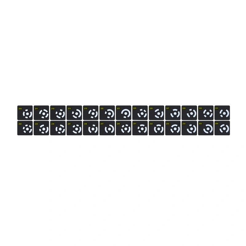 Magnetické značky Revopoint (208 ks)