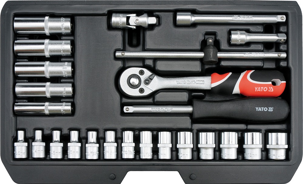 Gola sada 1/4", 25 ks - YT-14461