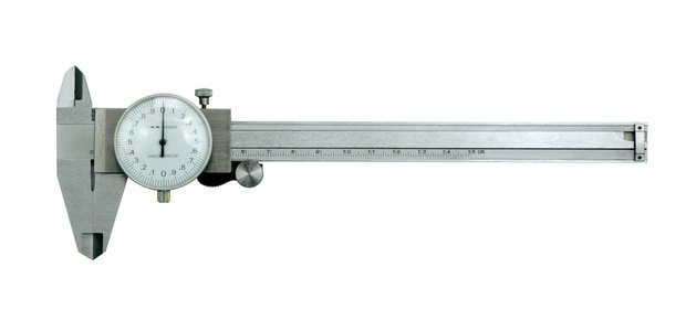 VOREL Měřítko posuvné 150 x 0,02 mm ručičkové