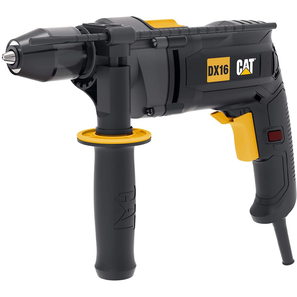 Caterpillar Příklepová vrtačka 13mm, 850W DX16