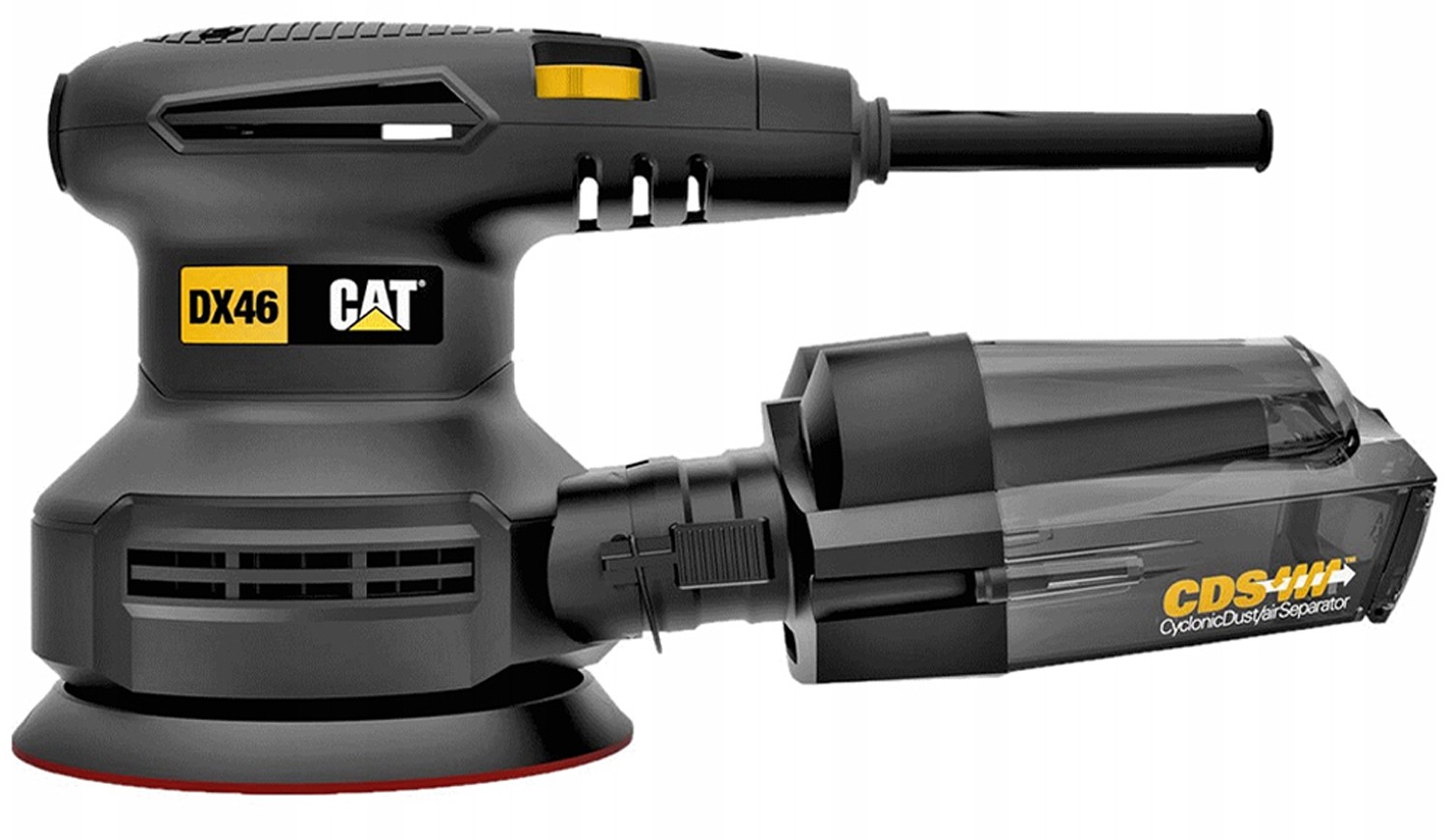 Caterpillar Excentrická bruska 125mm, 400W DX46
