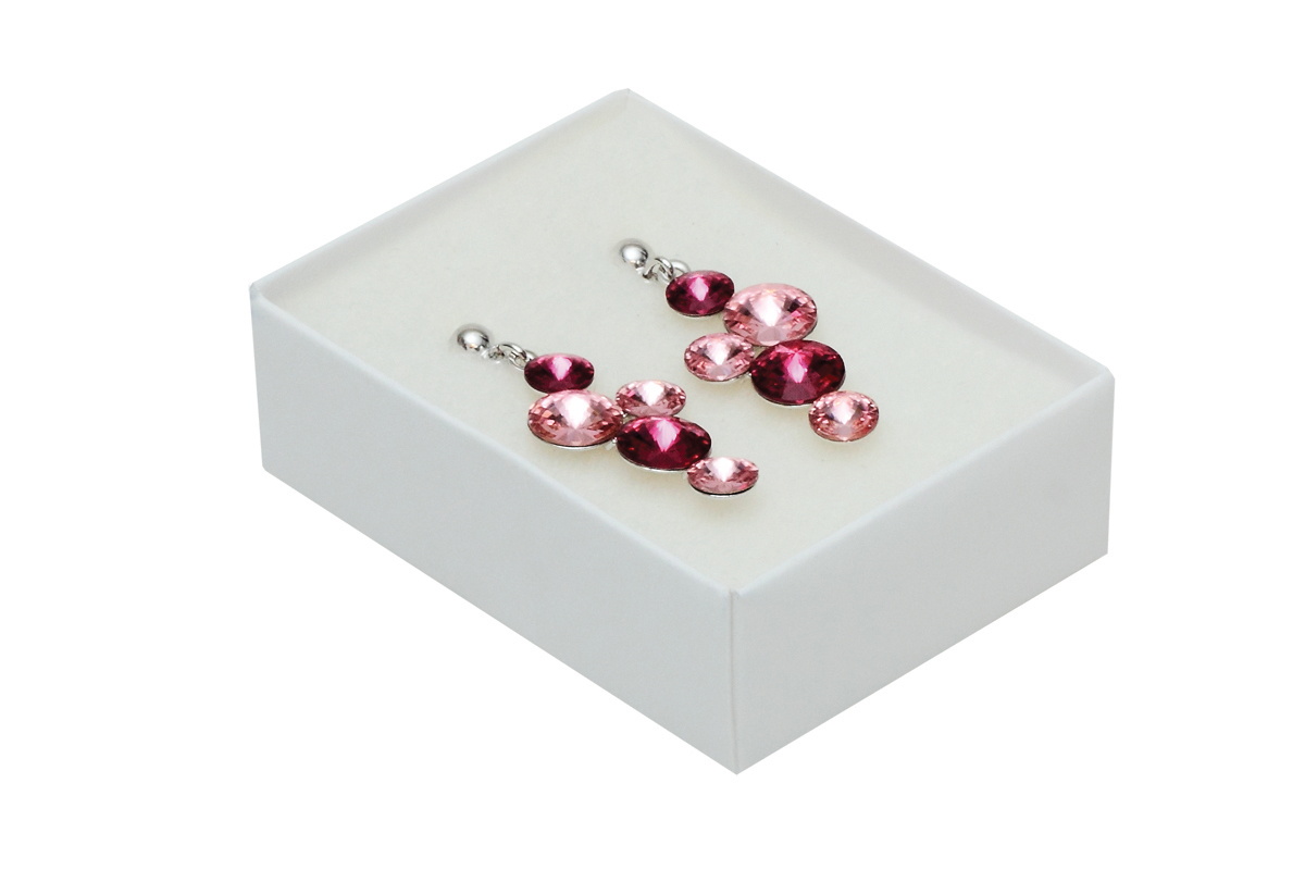 Swarovski-Crystals Náušnice SWAROVSKI Pink Grapes