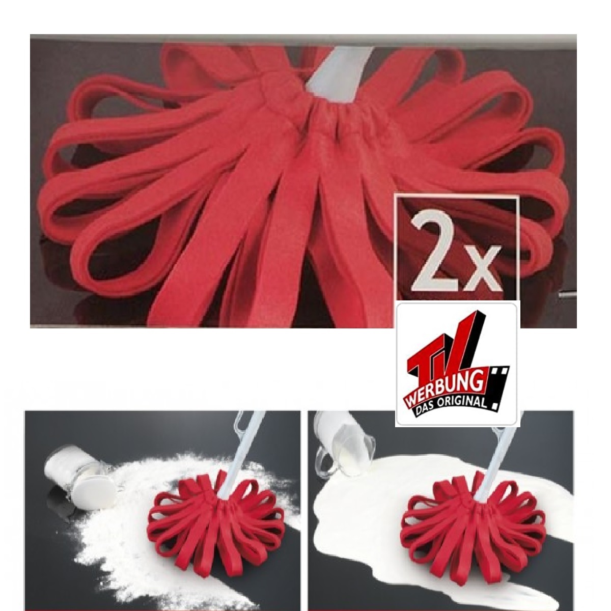 Náhradní hlavice na Easy Maxx Super Mop, 2ks