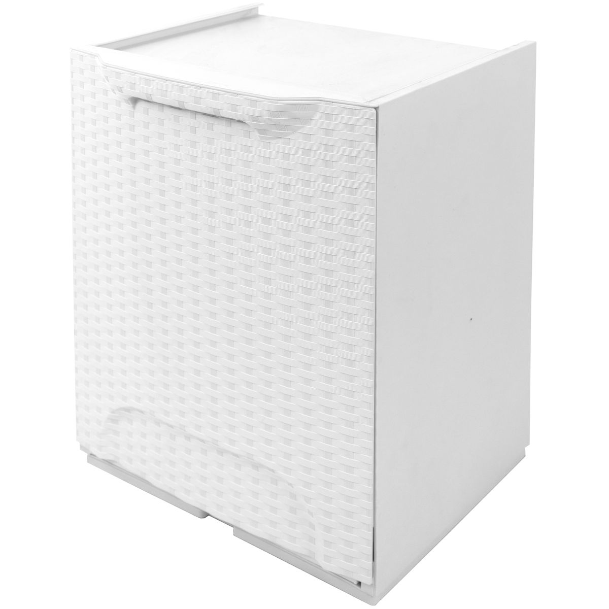 ARTPLAST RATTAN R34-1FRW Koš výklopný 34x29x47 cm, bílý