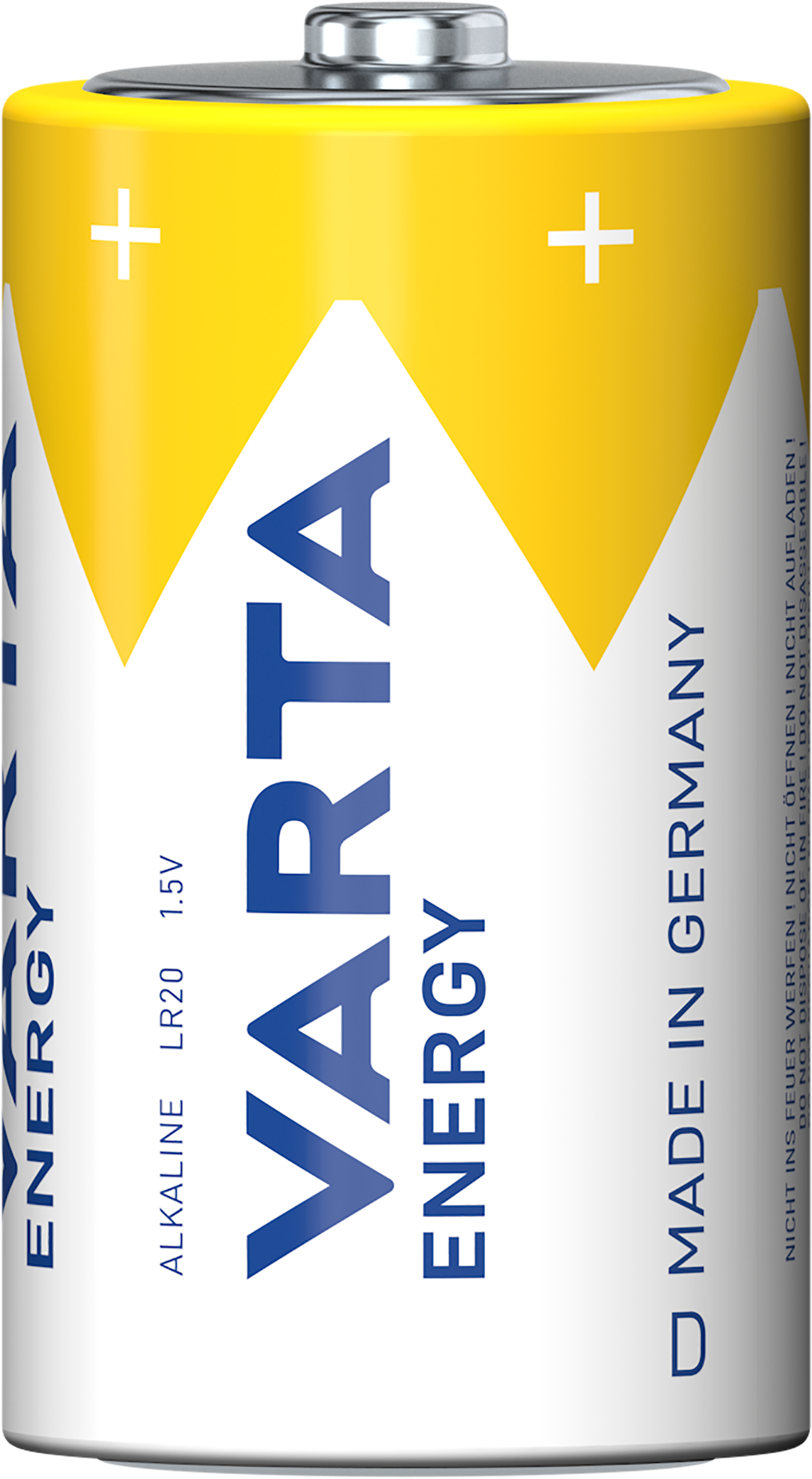VARTA Energy 4120229422 Baterie D, 2 ks