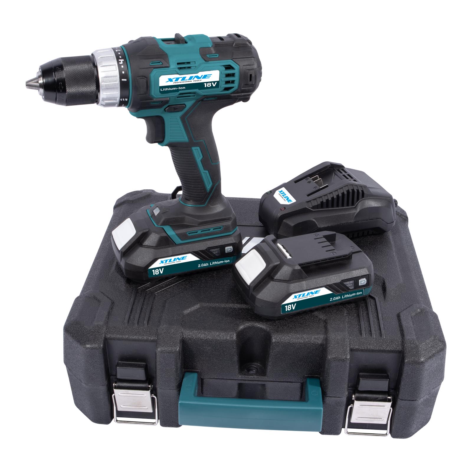XTline XT-Power XT102771 AKU vrtačka 18 V, 2x 2,0 Ah