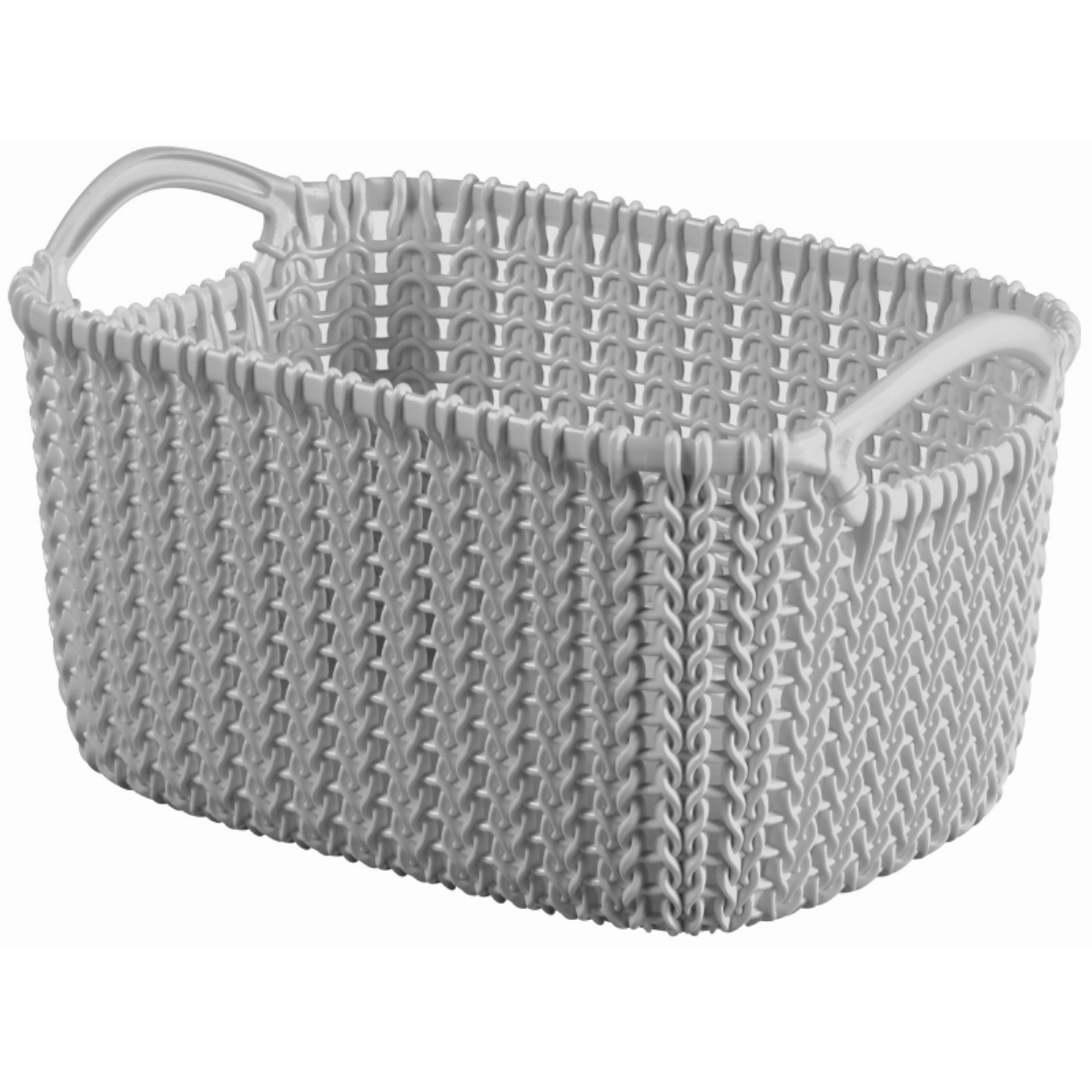 Curver Košík KNIT S, 3l šedý